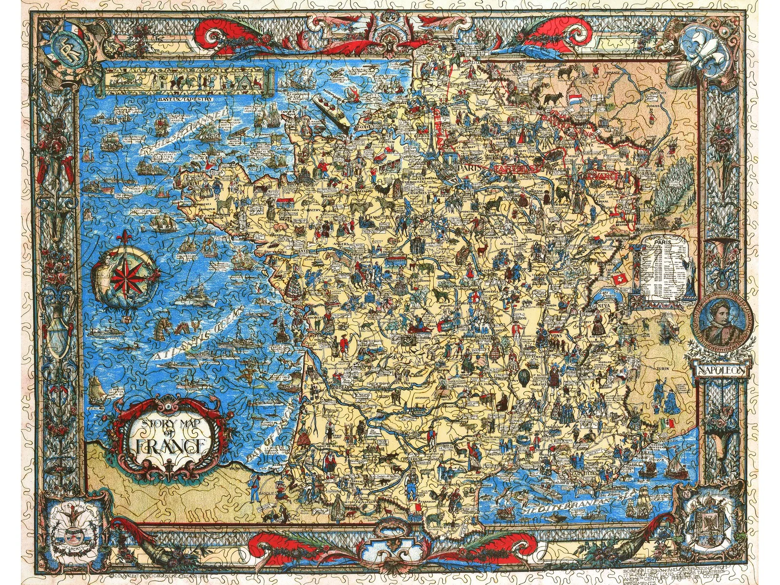 A Story Map of France