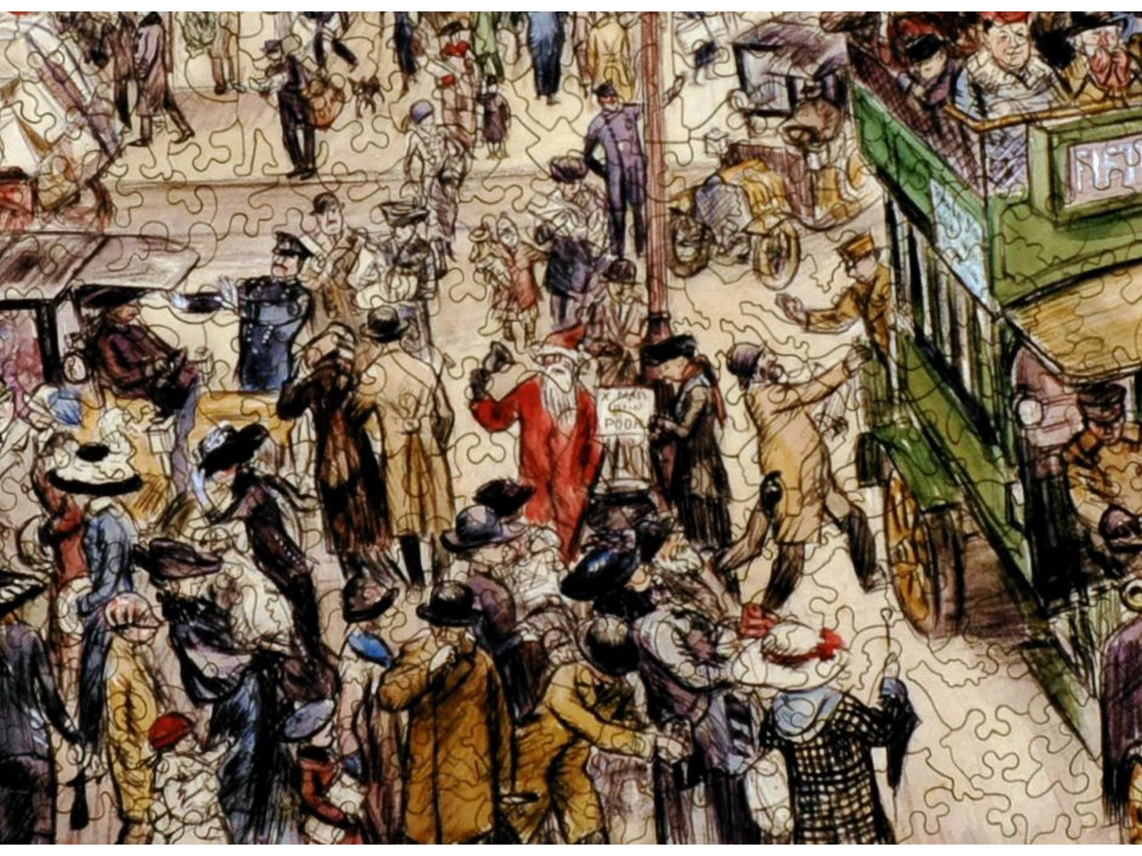 Christmas Shoppers, Madison Square - Image 2