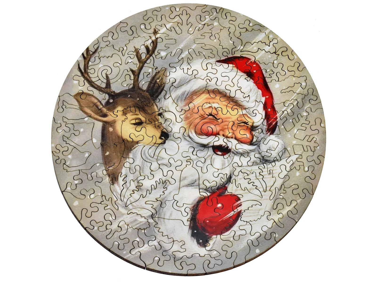 Deerful Santa