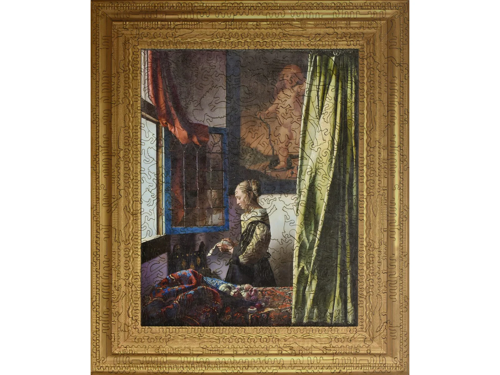 Girl Reading a Letter at an Open Window