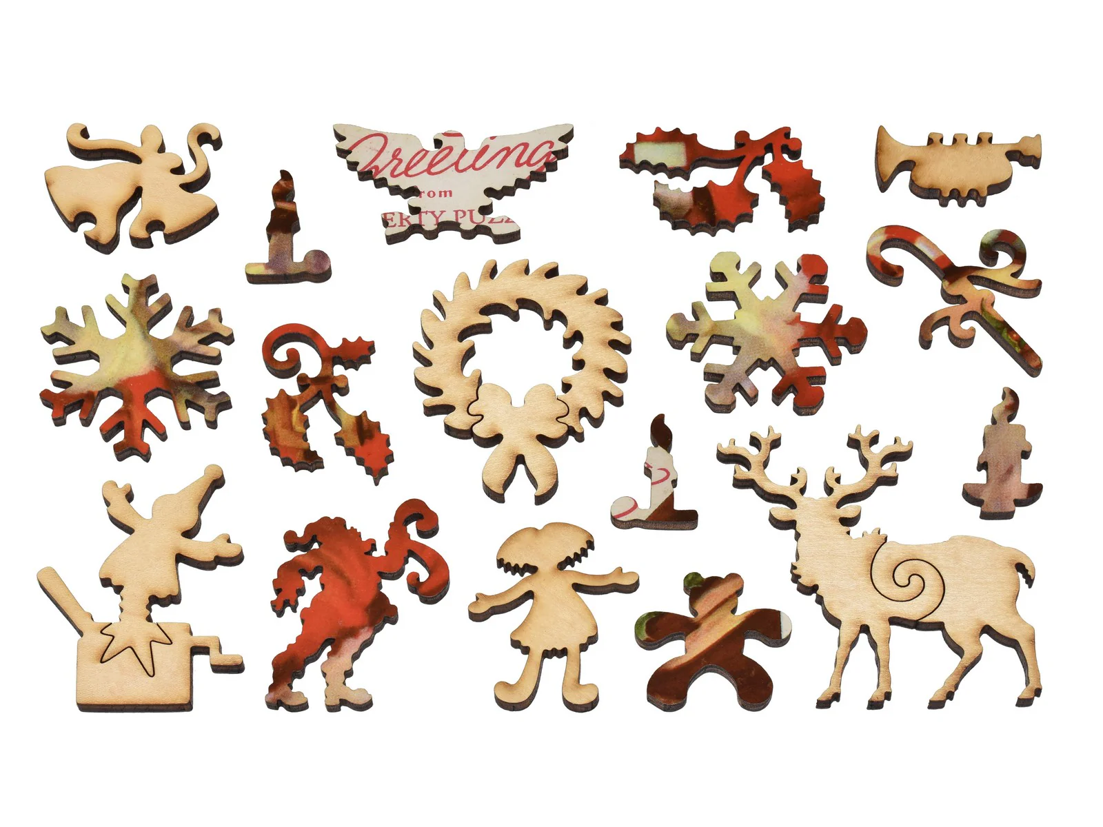 Holiday Greetings from Liberty Puzzles (Large Piece) - Image 4