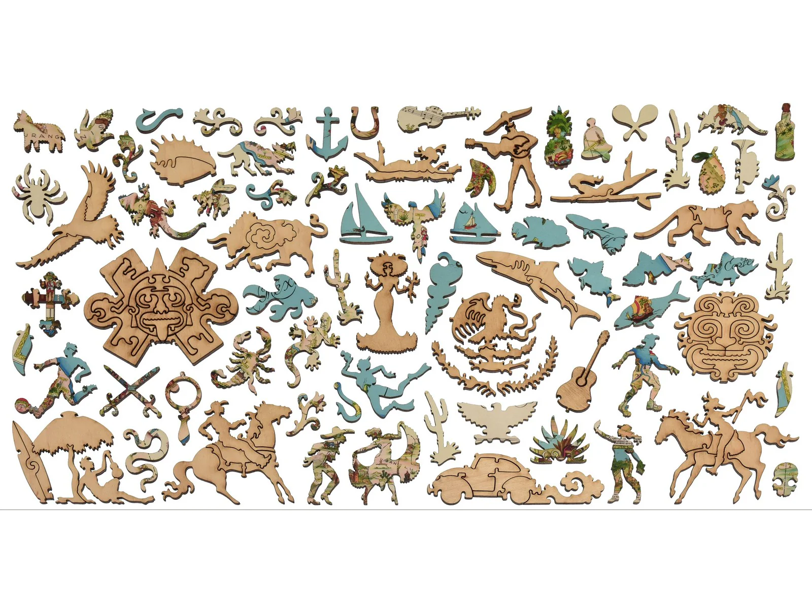 Illustrated Map of the Republic of Mexico - Image 5
