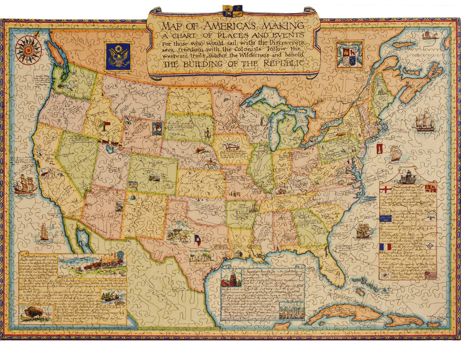 Map of America's Making