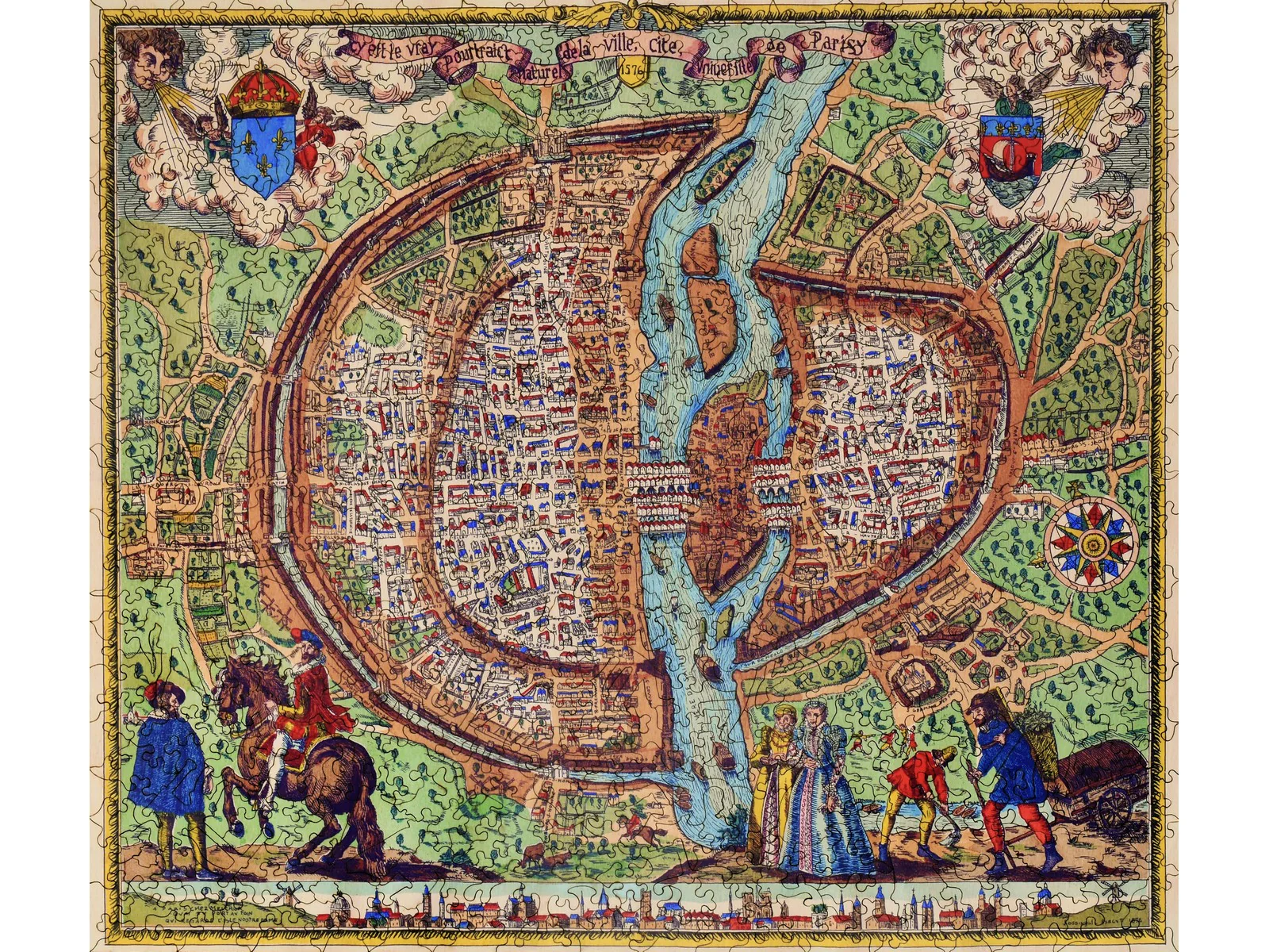 Map of Paris