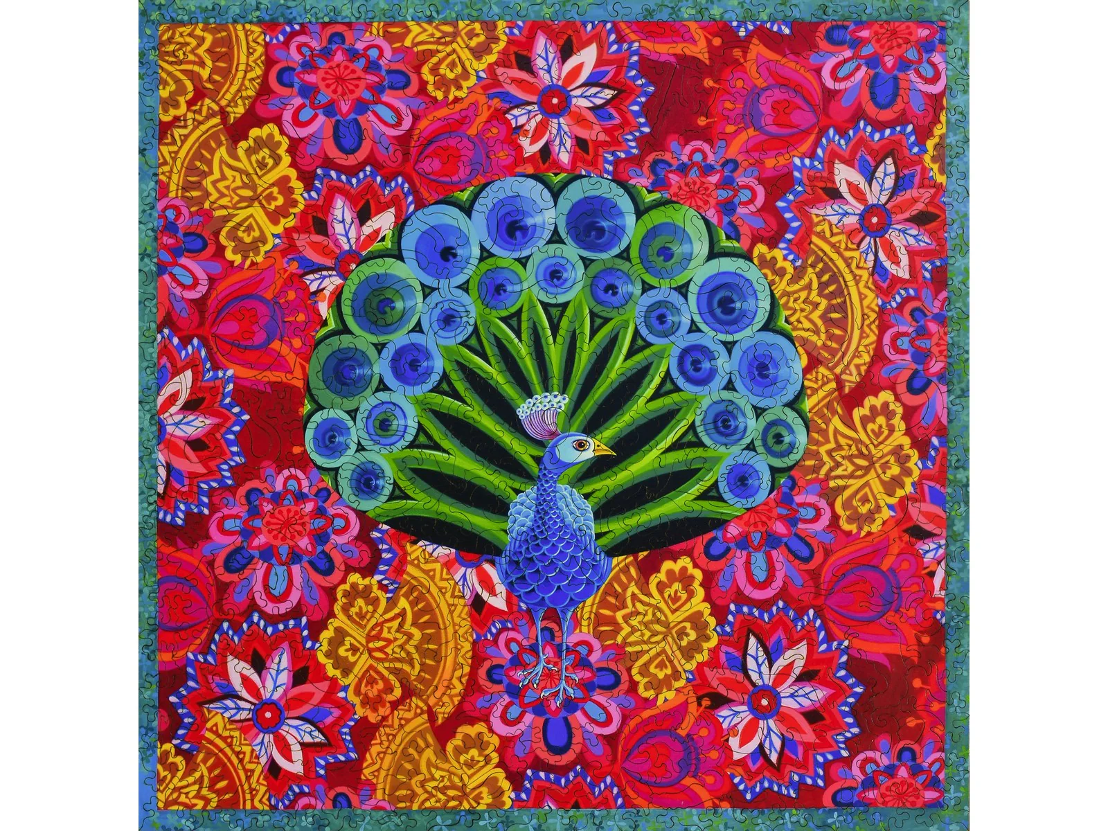 Peacock and Pattern