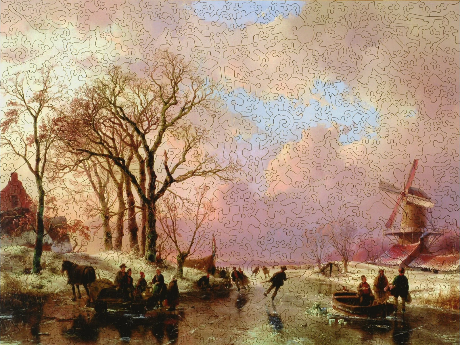 Skating in Holland