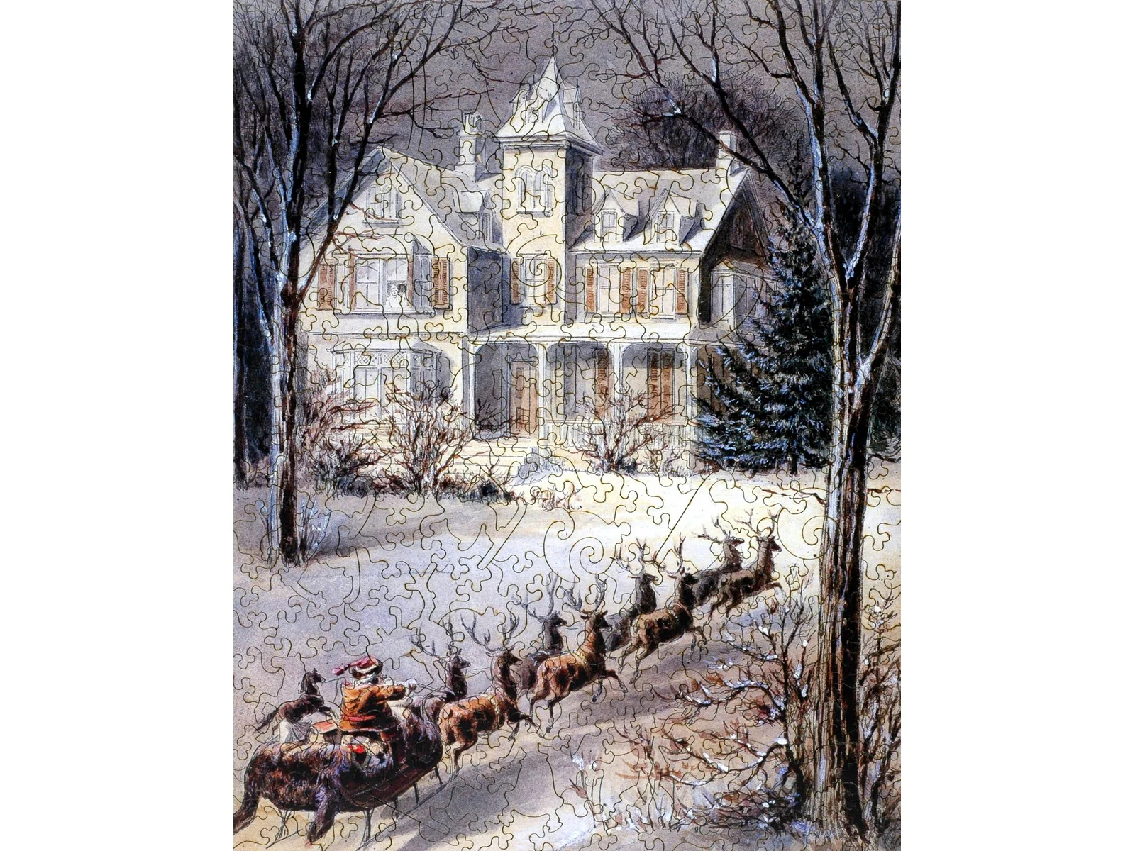 Snowy Sleigh Ride