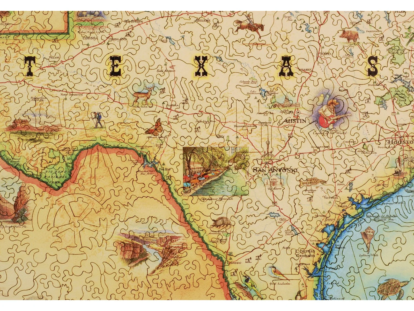 Texas Map - Image 2