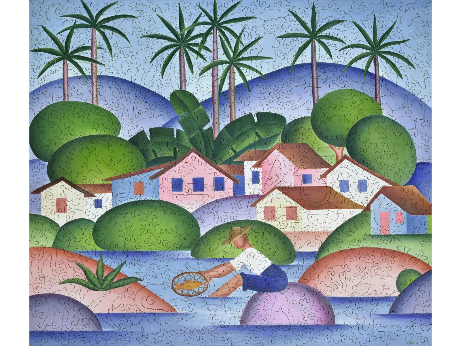 The Fisherman or, Exotic Landscape