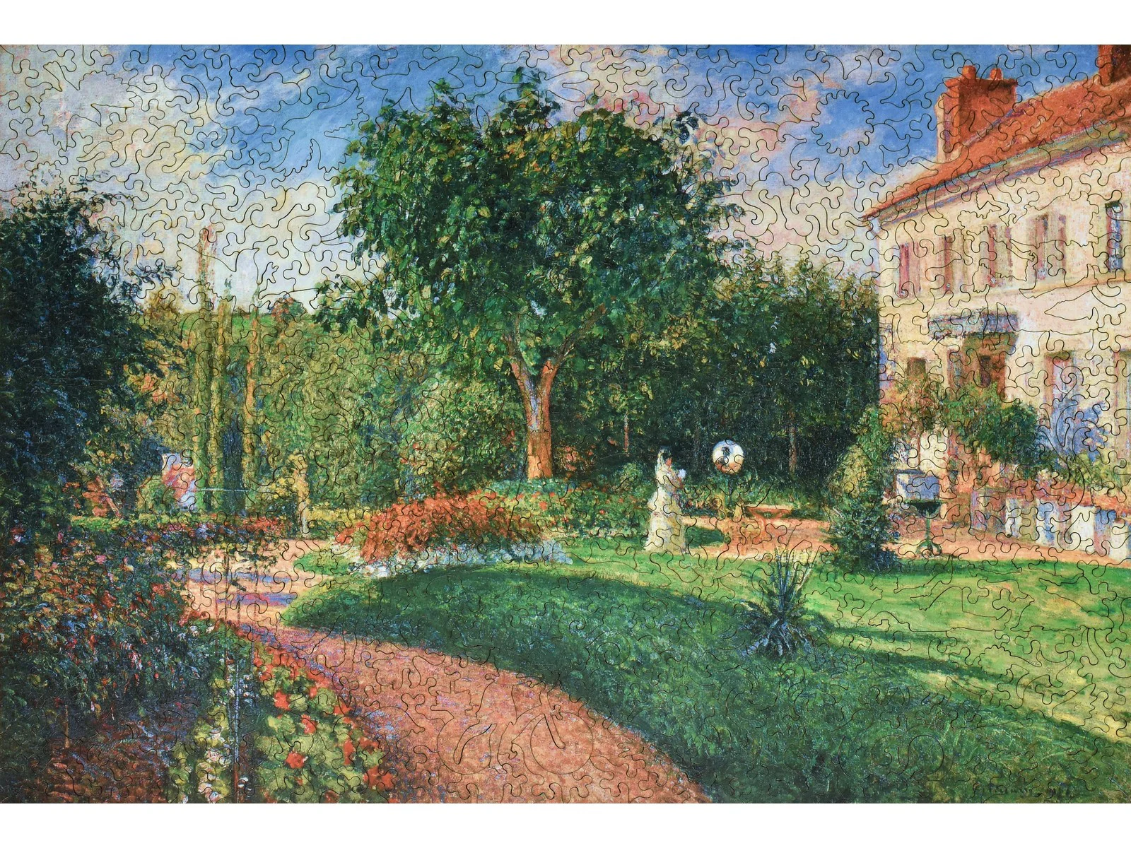 The Garden of Les Mathurins at Pontoise