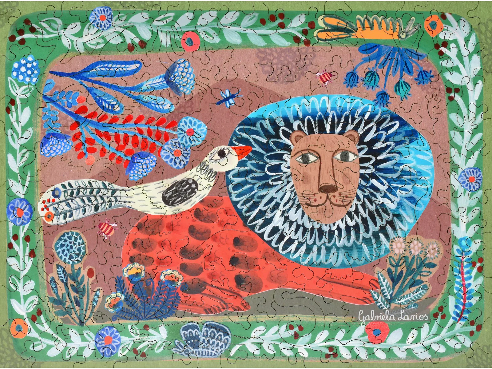 The Lion and Bird