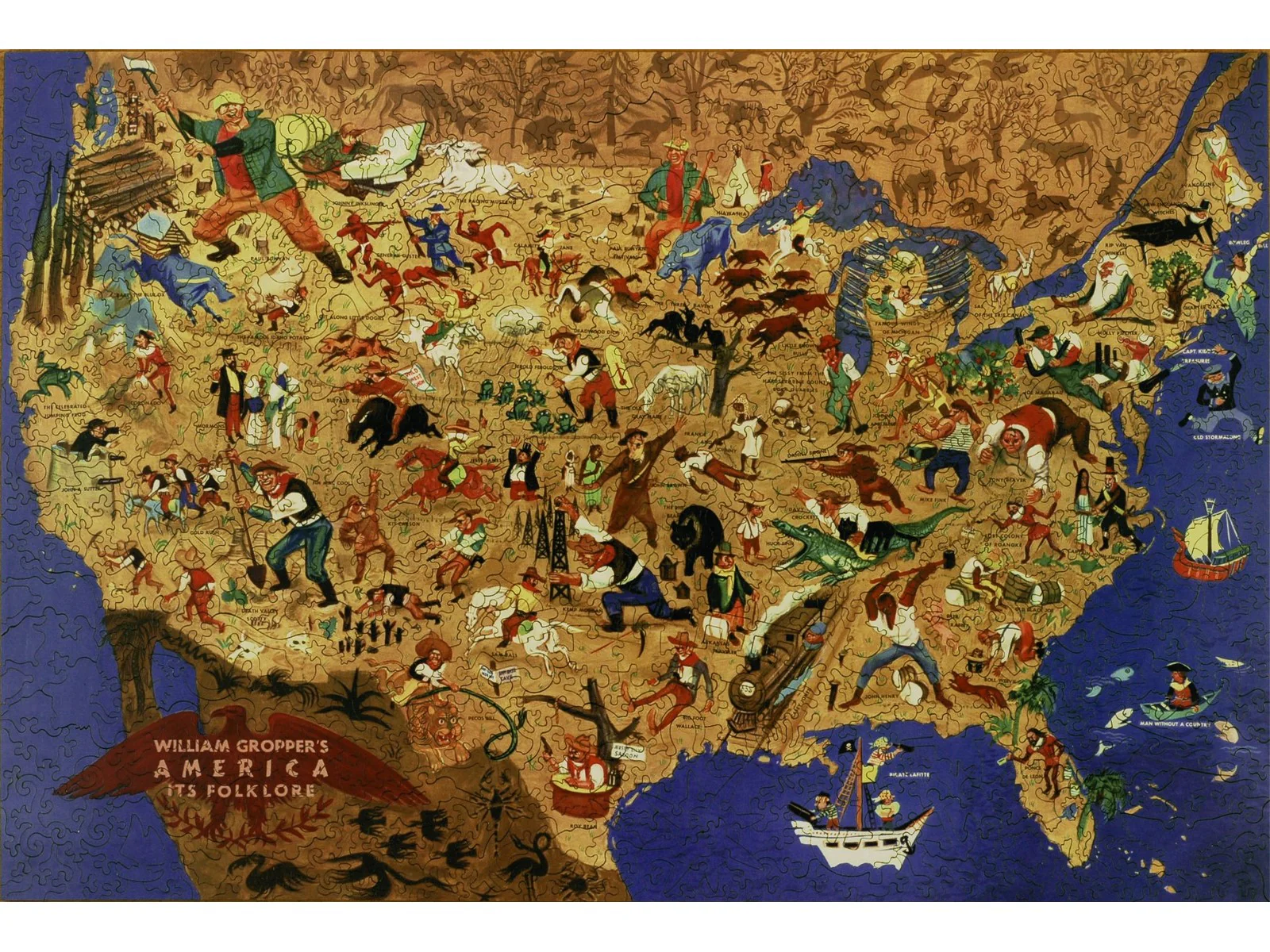 William Gropper's American Folklore