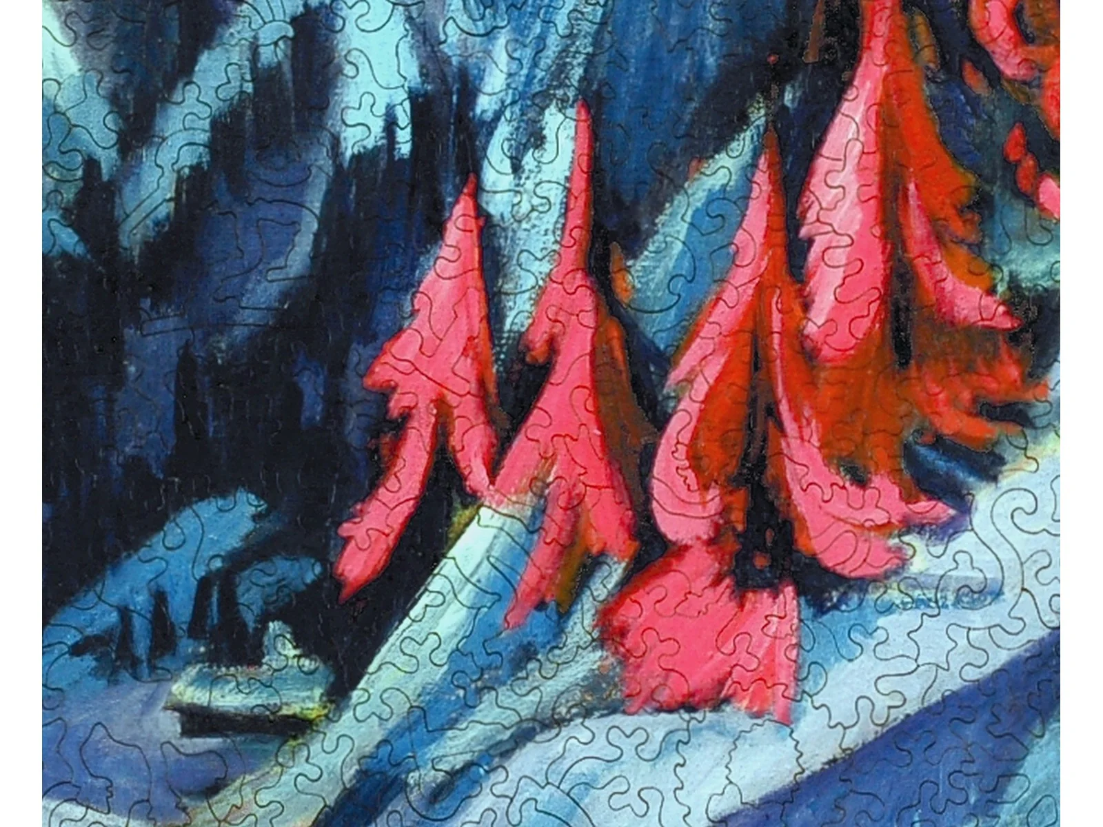 Winter Landscape in Moonlight - Image 2