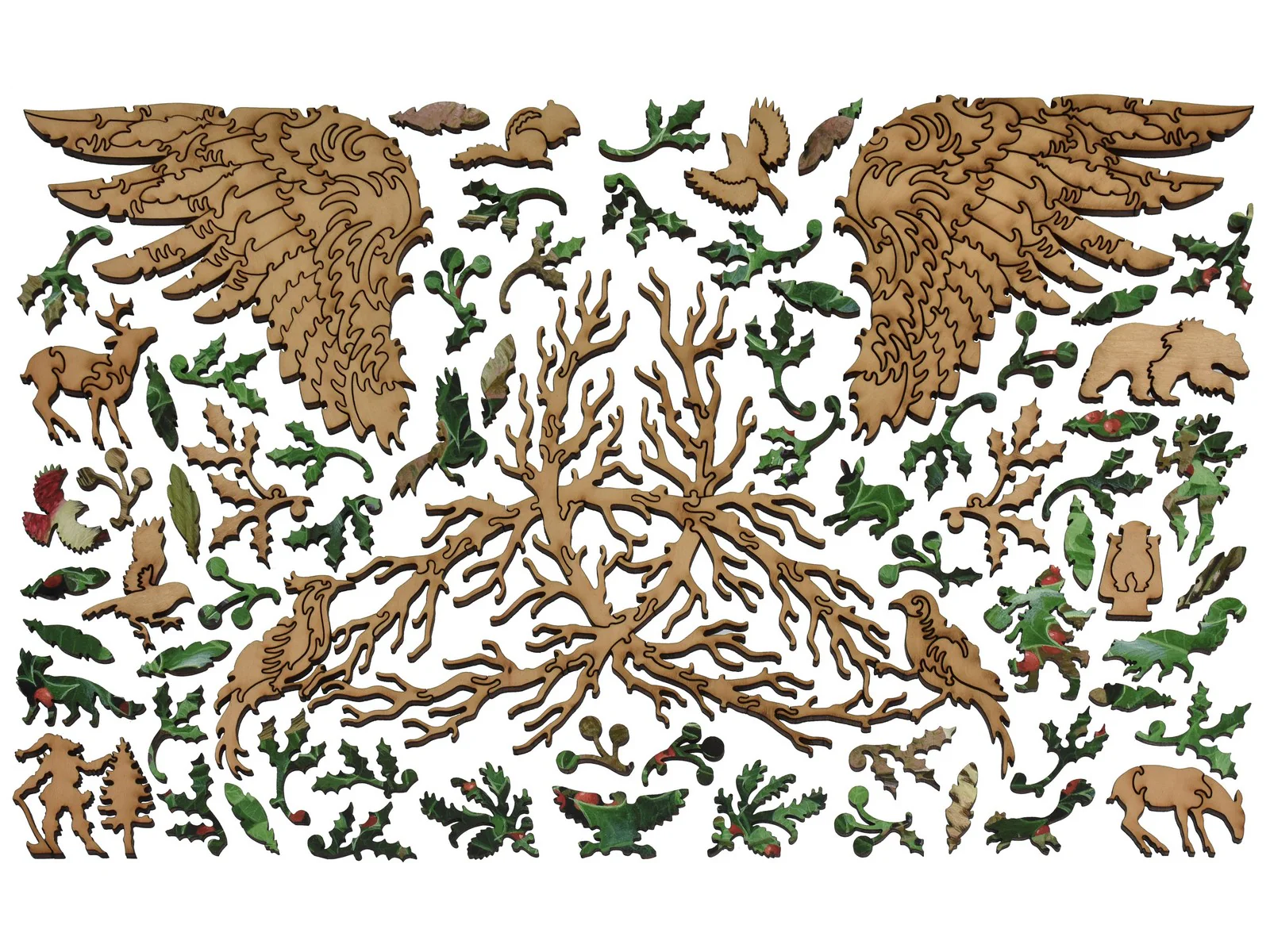 Woodpecker, Owl and Thrush - Image 5